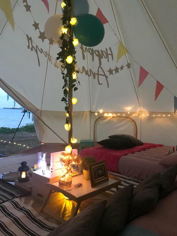 Glamping Kaki - Medium Bell Tent Singapore Buitenkant foto