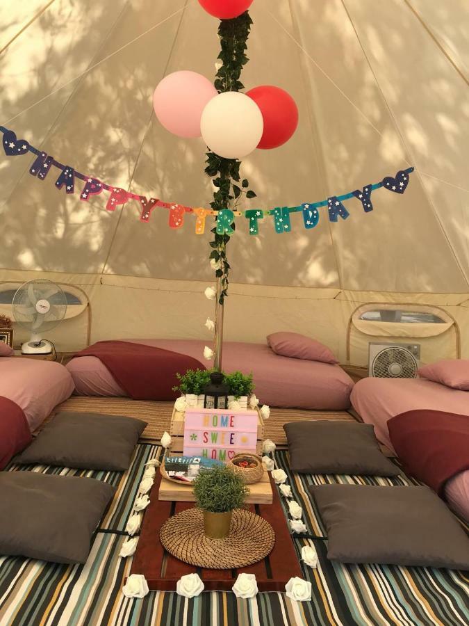 Glamping Kaki - Medium Bell Tent Singapore Buitenkant foto