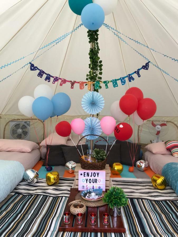 Glamping Kaki - Medium Bell Tent Singapore Buitenkant foto