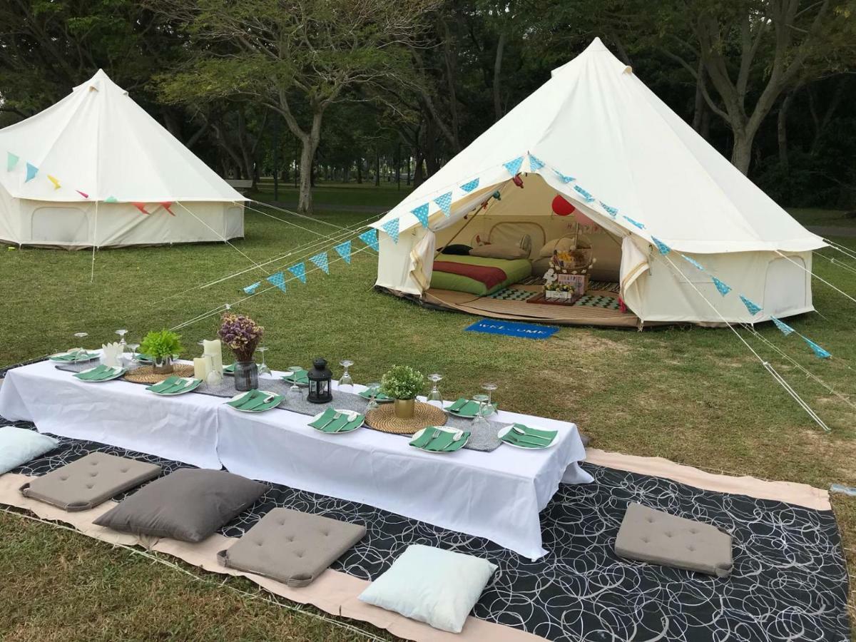 Glamping Kaki - Medium Bell Tent Singapore Buitenkant foto